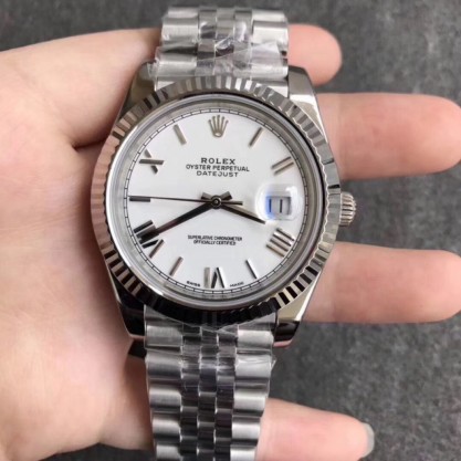 Replica Rolex Datejust II 126334 41MM Watches N Stainless Steel Mother Of Pearl Dial Swiss 3235