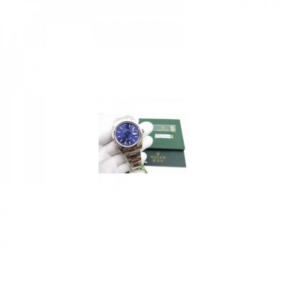 Replica Rolex Datejust II 116334 41MM Watches EW Stainless Steel Blue Dial Swiss 3136
