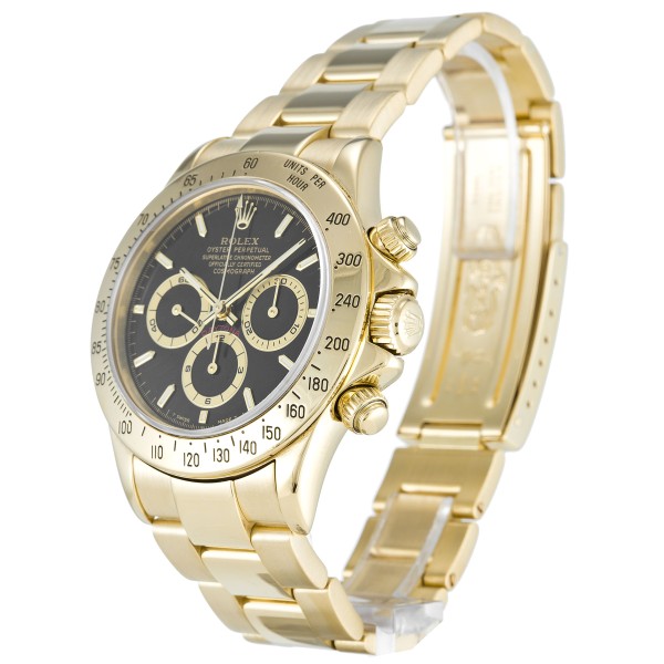 UK  Yellow Gold  Replica Rolex Daytona 16528-40 MM Watches 