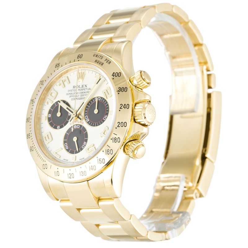 UK Yellow Gold UK Yellow Gold Replica Rolex Daytona 116528-40 MM Watches