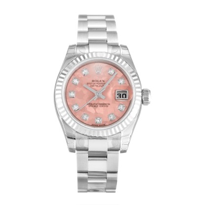 UK Steel Replica Rolex Datejust Lady 179174-26 MM Watches