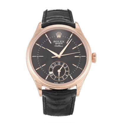 UK Rose Gold Replica Rolex Cellini 50525-39 MM Watches