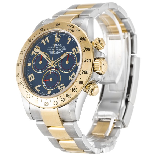 UK Steel & Yellow Gold Replica Rolex Daytona 116523-40 MM Watches