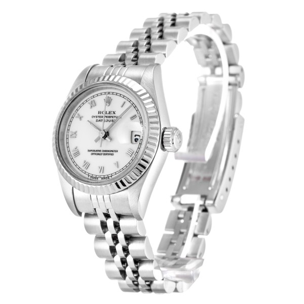 UK Steel & White Gold Replica Rolex Datejust Lady 69174-26 MM Watches