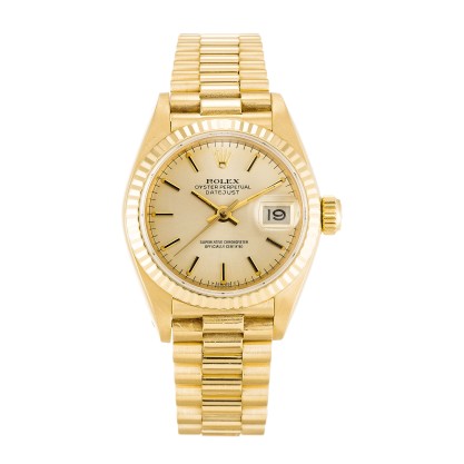 UK Yellow Gold Replica Rolex Datejust Lady 69178-26 MM Watches