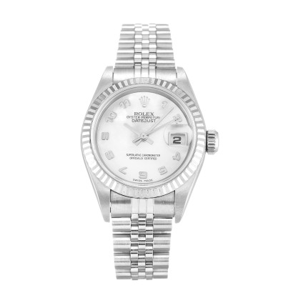 UK Steel & White Gold Replica Rolex Datejust Lady 79174-26 MM Watches