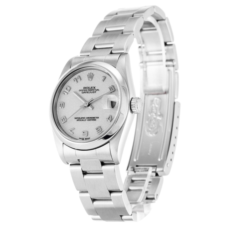 UK Steel Replica Rolex Mid-Size Datejust 68240-30 MM Watches