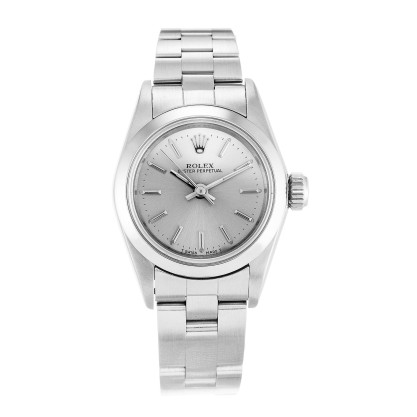 UK Steel Replica Rolex Lady Oyster Perpetual 67180-26 MM Watches