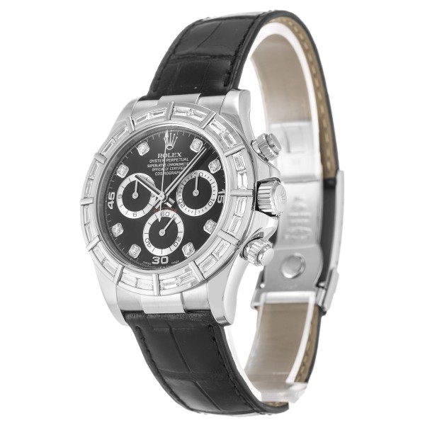 UK White Gold set with Diamonds Replica Rolex Daytona 116589BR-40 MM Watches