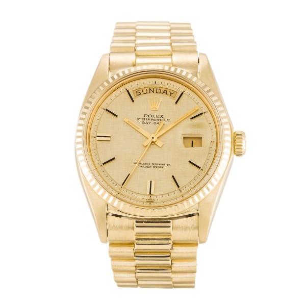 UK Yellow Gold Replica Rolex Day-Date 1803-36 MM Watches