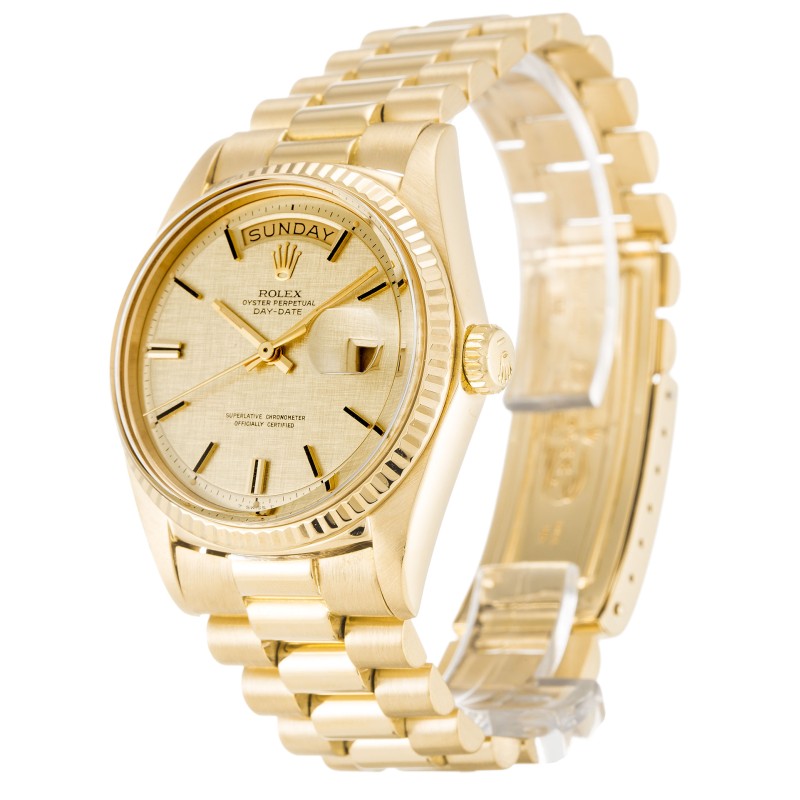 UK Yellow Gold Replica Rolex Day-Date 1803-36 MM Watches