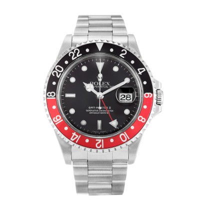 UK Steel Replica Rolex GMT Master II 16710-40 MM Watches