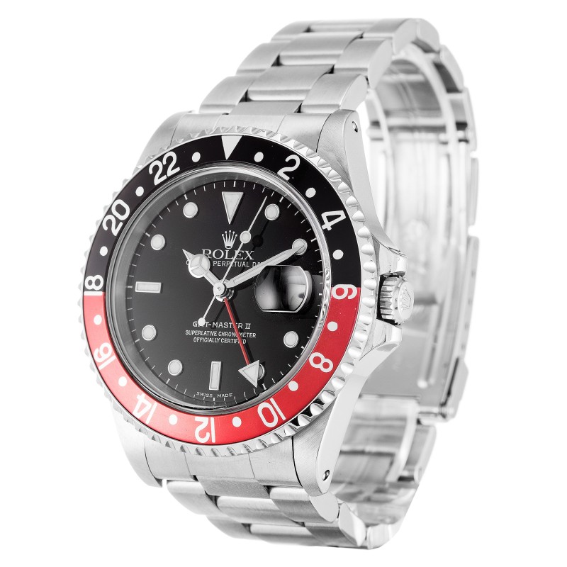 UK Steel Replica Rolex GMT Master II 16710-40 MM Watches
