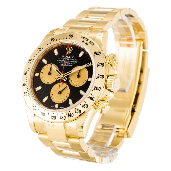 UK Yellow Gold Replica Rolex Daytona 116528-40 MM Watches