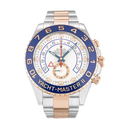 UK Rose Gold Replica Rolex Yacht-Master II 116681-44 MM Watches