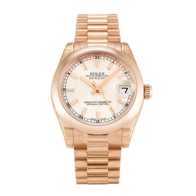 UK Rose Gold Replica Rolex Datejust Lady 178245F-31 MM Watches