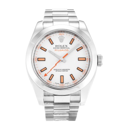 UK Steel Replica Rolex Milgauss 116400-40 MM Watches