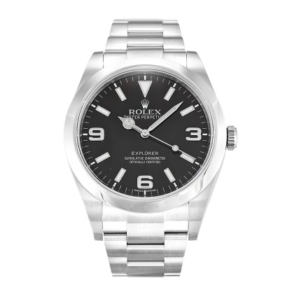 UK Steel Replica Rolex Explorer 214270-39 MM Watches