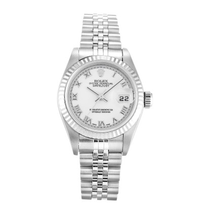 UK Steel & White Gold Replica Rolex Datejust Lady 79174-25 MM Watches
