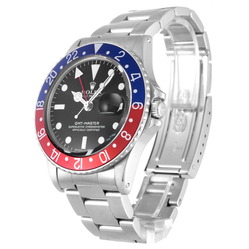 UK Steel Replica Rolex GMT Master 1675-40 MM Watches