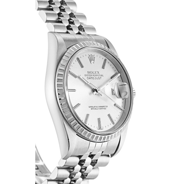UK Steel Replica Rolex Datejust 16220-36 MM Watches