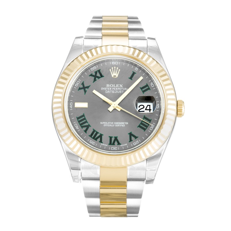 UK Yellow Gold Replica Rolex Datejust II 116333-41 MM Watches