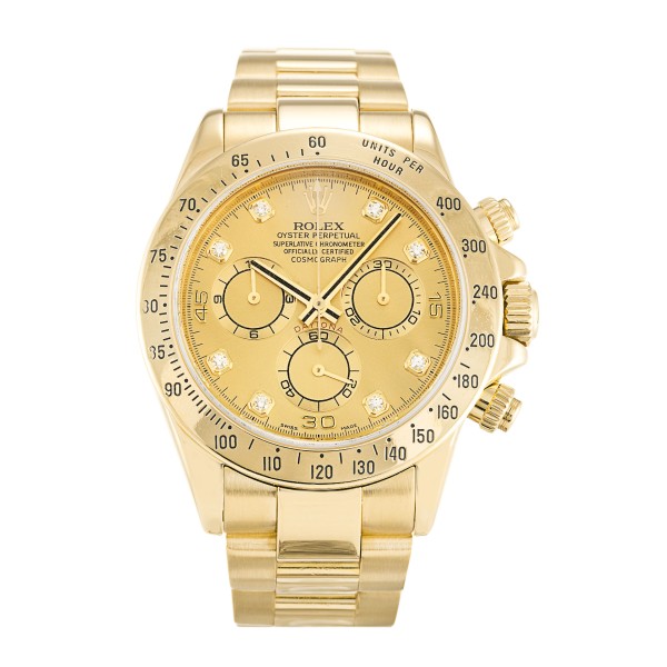 UK Yellow Gold UK Yellow Gold Replica Rolex Daytona 116528 -40 MM Watches