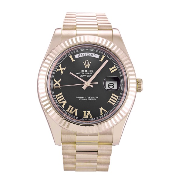 UK Rose GoldReplica Rolex Day-Date II 218235 -41 MM Watches