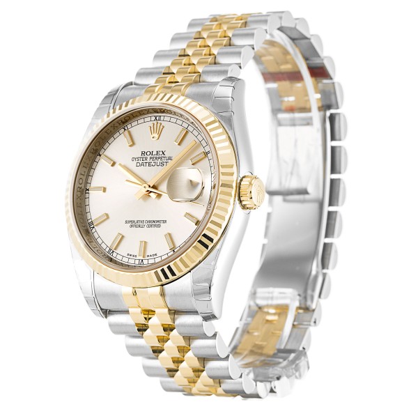 UK Yellow Gold Replica Rolex Datejust 116233-36 MM Watches
