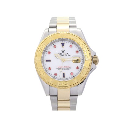 UK Steel & Yellow Gold Replica Rolex Yacht-Master 16623-40 MM Watches